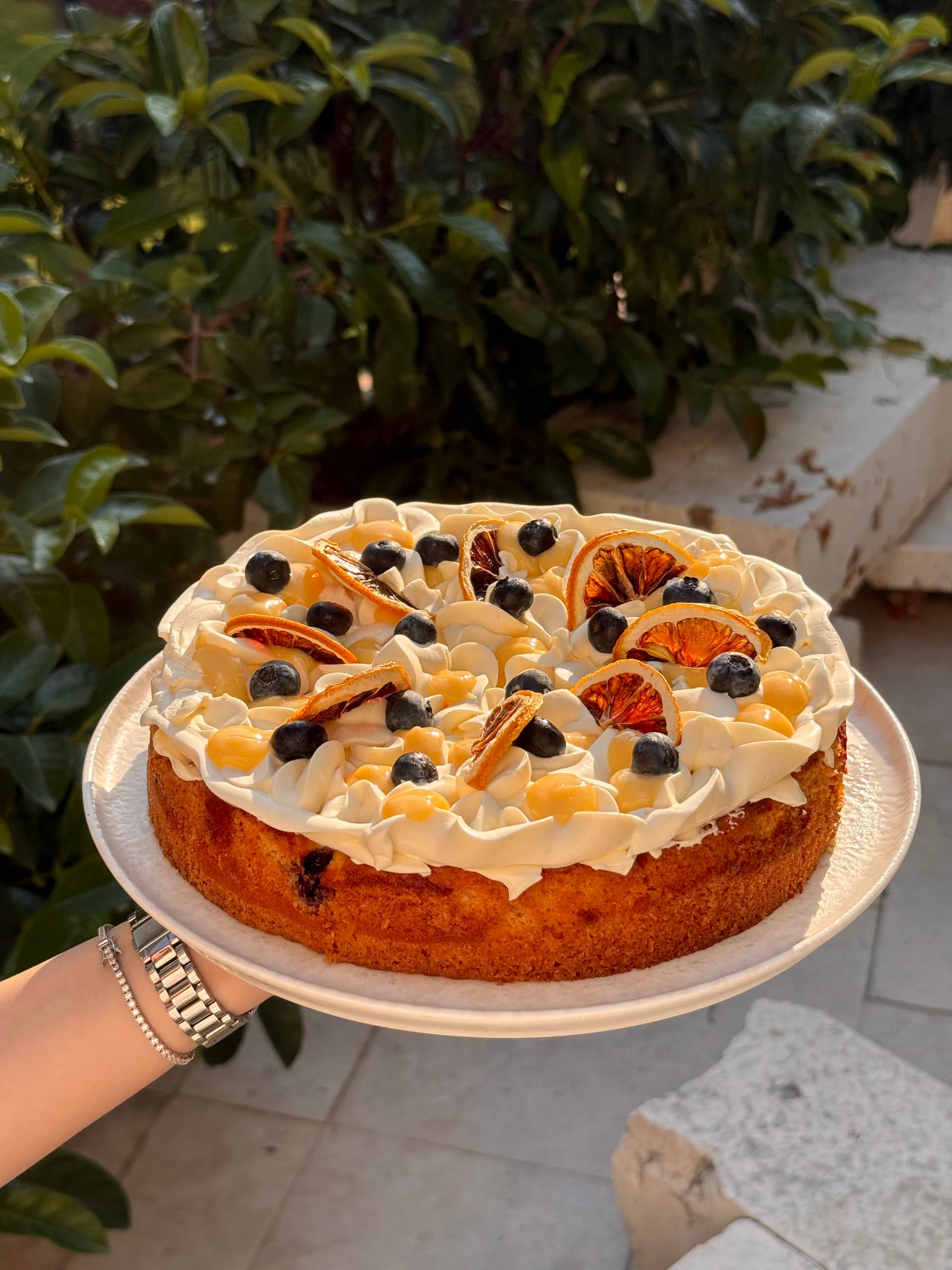 Lemon Curd Cake