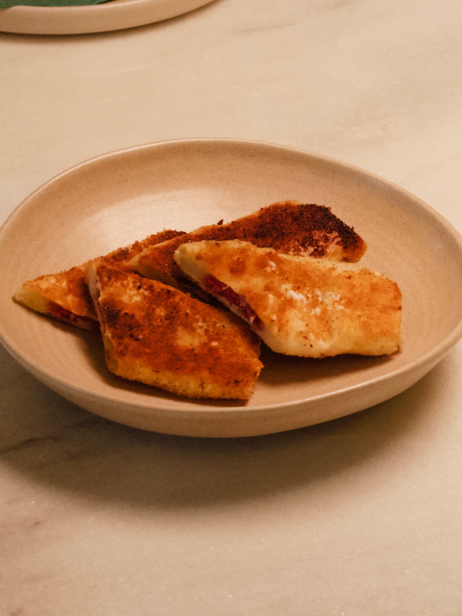 Paçanga Börek with Pastirma